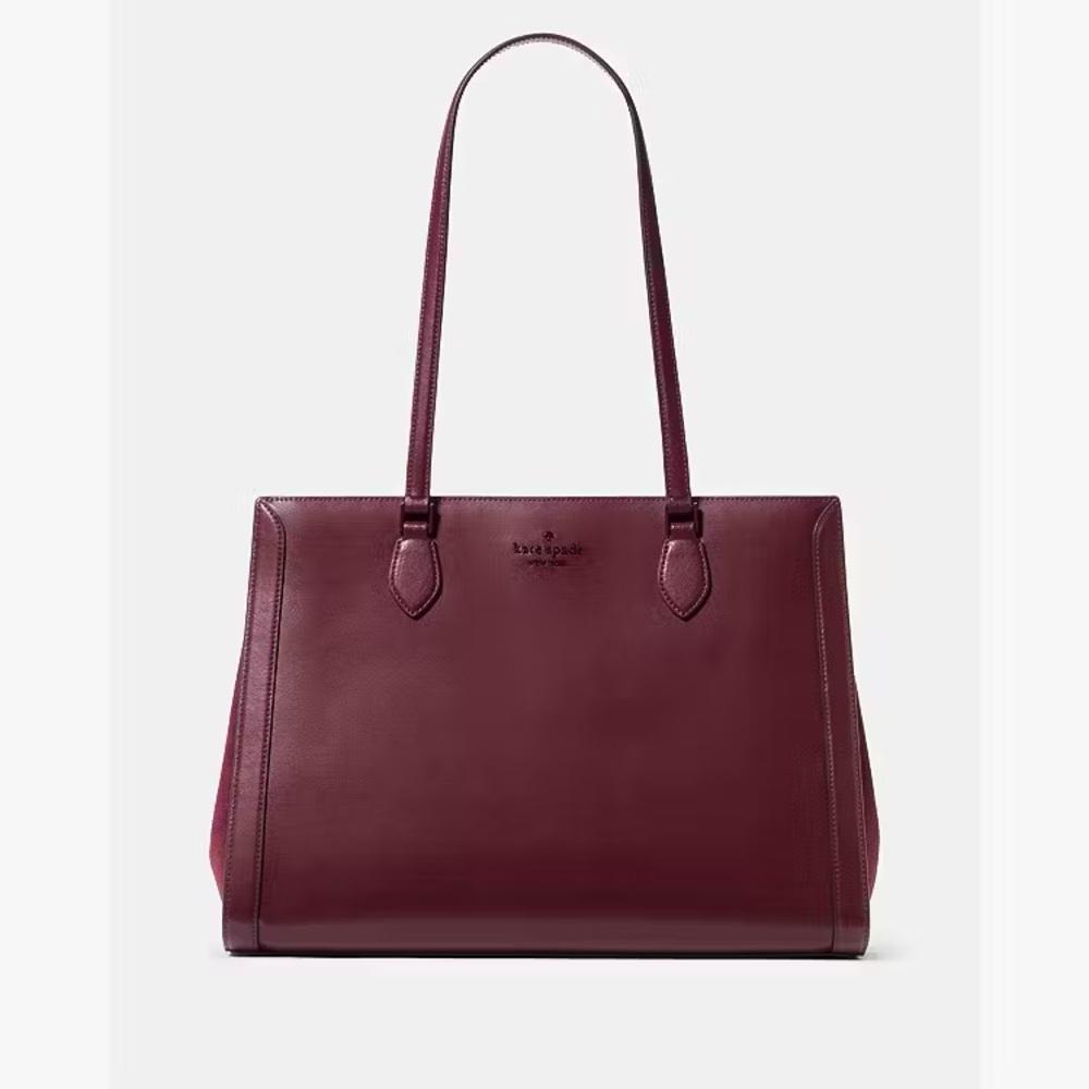 Kate Spade Deep Burgundy Tote